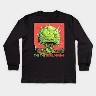 The The •• Original 80s Retro Design Kids Long Sleeve T-Shirt